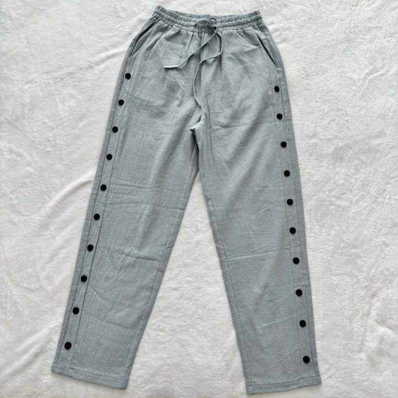 AMAZON 2 Pairs Elastic Waist Ankle Length Casual Pants--S - Picture 4 of 16